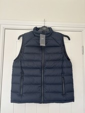 M&S GILET UOMO BLU NAVY
