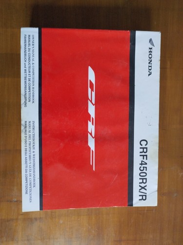 Manuale honda crf - honda,