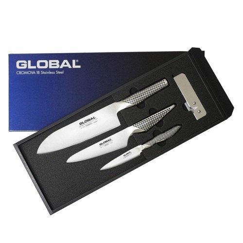 Global santoku set pezzi - set, 4