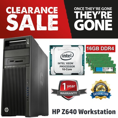Workstation core z640 - 10-core,