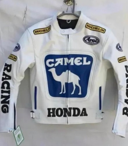 Giacca moto pelle - giacca, honda