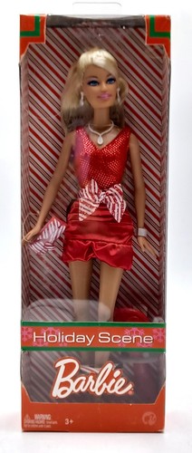 Bambola barbie natale - barbie, scena