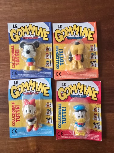 Gommine topolino set - topolino,