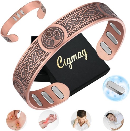 Bracciale magnetico rame - bracciale, in
