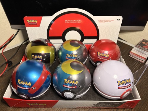 Carte pokémon poké ball - ball, tin