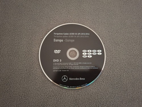 Dvd mercedes navigazione - mercedes,
