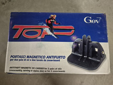 Portasci Snowboard magnetico antifurto Gev Top