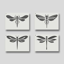 Stencil libellula per arte da
