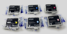 EPSON T0481 T0482 T0483 T0484 T0485 T0486 T0487 ORIGINALE  R200/R300/R320 NO BOX