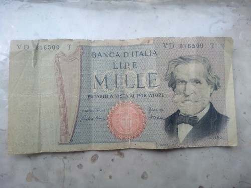 Banconota mille lire giuseppe - mille,