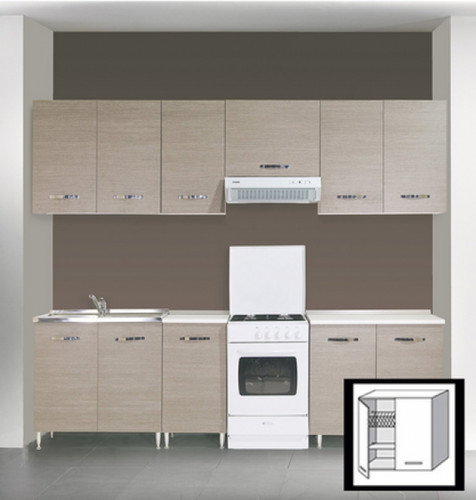 Kit cucina pensile scolapiatti - kit,