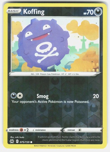 Koffing 075 159 - koffing, corona