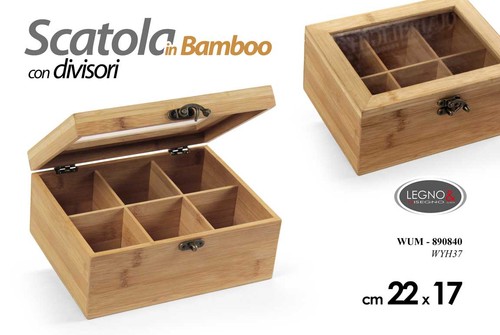 Cofanetto legno porta - legno,