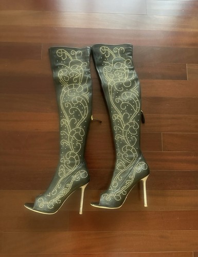 Stivali stiletto sergio rossi - stivali,