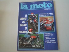 LA MOTO 11/1976 LAVERDA 1000 3C/SUZUKI GS 400/750/GILERA CB1 50/APRILIA SCARABEO
