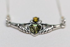 Collana Diadema - Ambra Baltica e Argento 925, con Certificazione