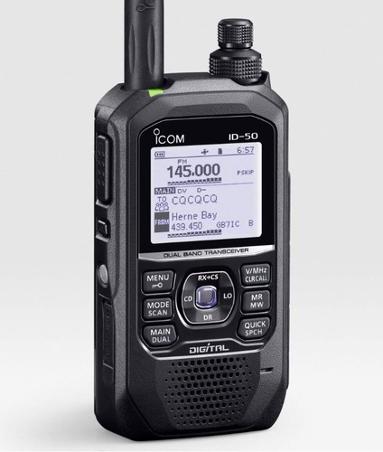 Icom 144 430mhz - id-50, 5w