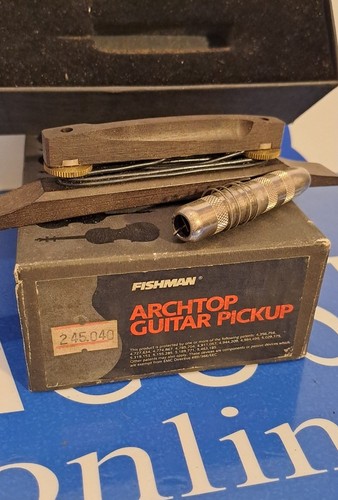 Fishman archtop pickup system - fishman,