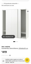 Armadio ikea pax hasvik - ikea, pax/hasvik