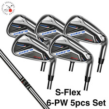 COBRA AEROJET ONE LENGTH Set di ferri 5 pezzi #6-9, PW ELEVATE MPH95 albero in acciaio S-Flex