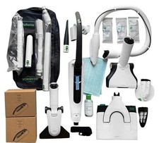 VORWERK FOLLETTO KOBOLD VK7 CON HD7 SENZA FILO A BATTERIA VK 7S 2 Batterie