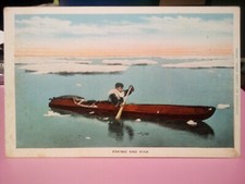 Alaska Eskimo and Kiak kayak