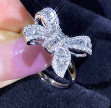 Anello donna fiocco design e