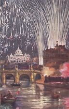 ROMA - La Girandola al Castel S. Angelo e S. Pietro - Immacolata Concezione