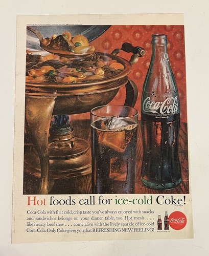 Pubblicità stampa coca cola - pubblicità,