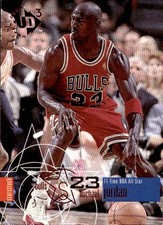 card NBA Basket Michael Jordan #23 UPPERDECK 1997