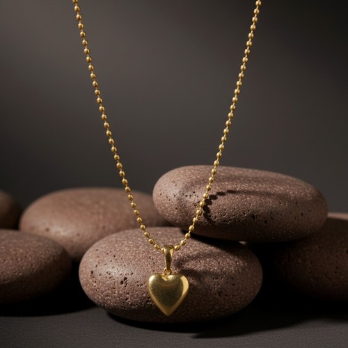 Collana con ciondolo - , cuore