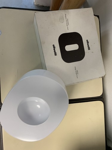 Posacenere olivetti bianco - posacenere,