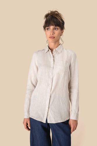 Camicia lino donna - camicia,