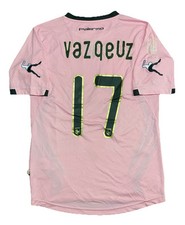 MAGLIA US PALERMO VAZQEUZ MATCH ISSUED PREPARATA 2011/12 LEGEA CALCIO JERSEY