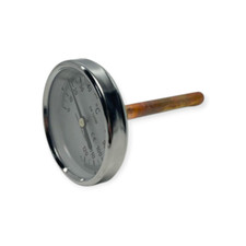 TERMOMETRO BIMETALLICO Ø 80