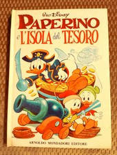 PAPERINO E L'ISOLA DEL TESORO - Walt Disney MONDADORI -  libro 1973