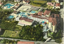 Abano Terme (Padova) Veduta Aerea Hotels Mioni Pezzato & Ticino con Piscine