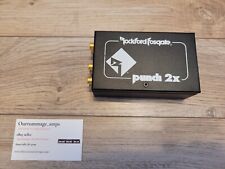 Rockford Fosgate PUNCH 2X Amplificatore Audio Auto Crossover Elettronico OLD SCHOOL 🇺🇸 