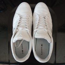 scarpe lacoste uomo bianche misura 44, senza difetti Praticamente Nuove