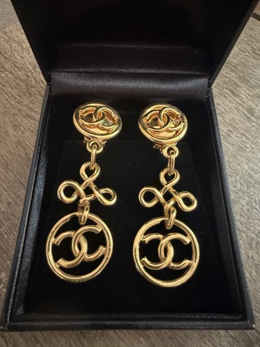 Orecchini pendenti chanel - chanel, cc