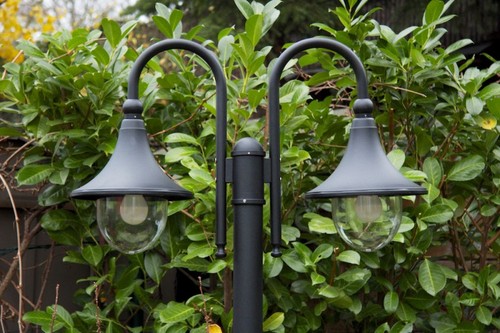 Lampione giardino metallo - giardino,