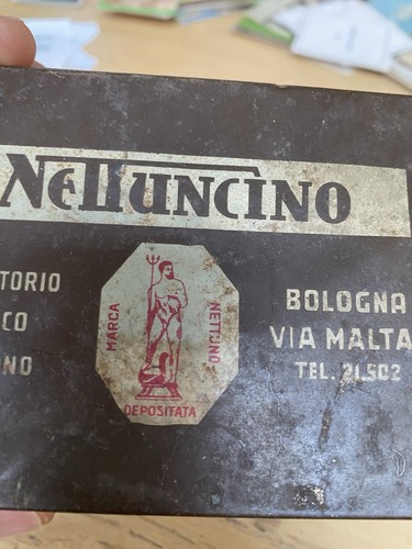 Scatola latta nettuncino - scatola,