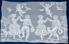 Quadro in filet fatto a mano