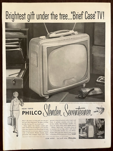 1958 philco vintage stampa - 1958,