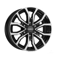 CERCHIO IN LEGA DEZENT KC DARK PER MITSUBISHI L 200 8X18 6X139.7 BLACK/POLI MM4