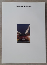 Brochure BMW Serie 5 E34 1993