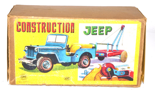Jeep giocattolo costruzione