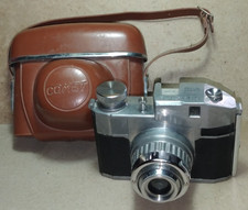 MACCHINA FOTOGRAFICA ANNI 50  BENCINI , MODELLO COMET S CON FODERO ORIGINALE