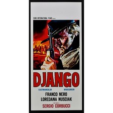 locandina DJANGO franco nero loredana nusciak sergio corbucci cinema CAT11