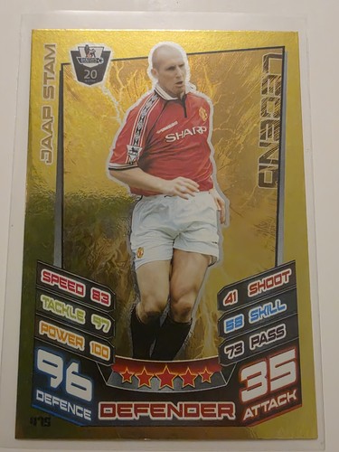 2012 match attax legend - 2012-13,
